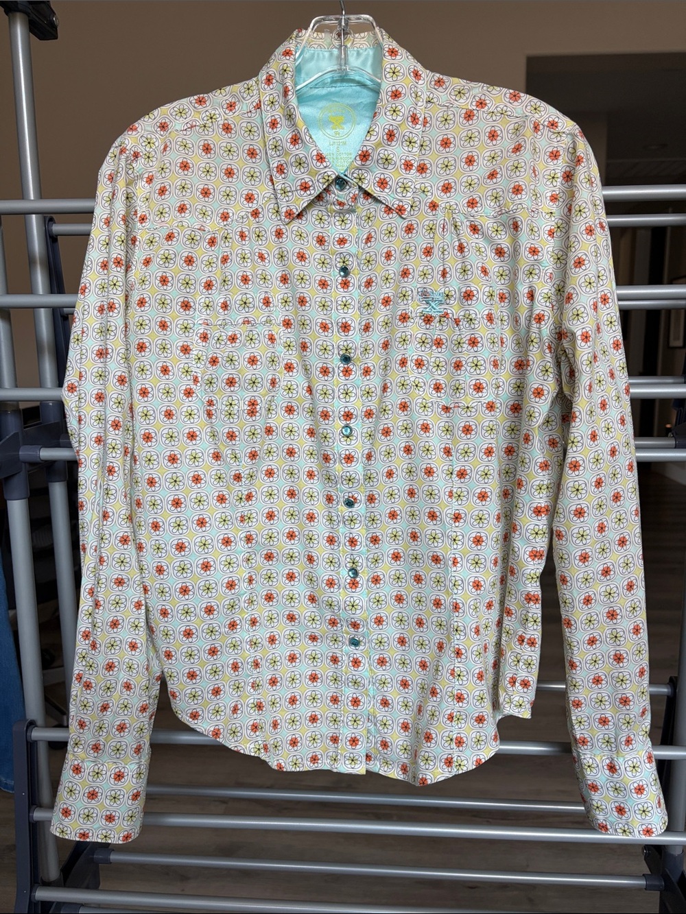 Twenty X Vintage Western Long Sleeve Cotton Shirt (Size S)